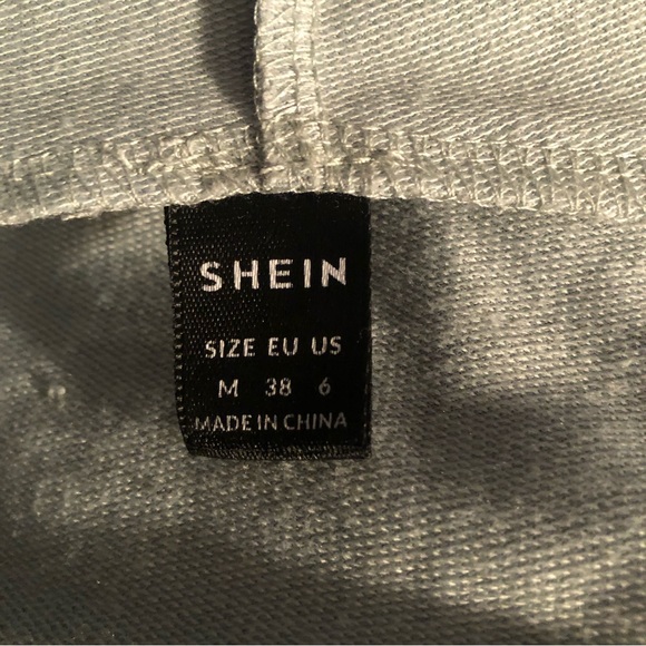 SHEIN Muted Mint Zip Up Hoodie Size M - Picture 5 of 9